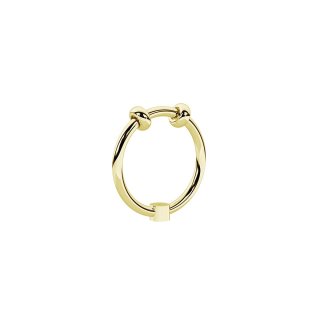 Kidult - Anello In Acciaio 316L - Pvd Giallo