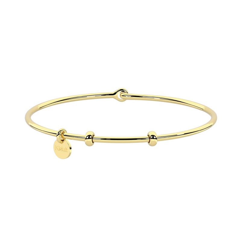 Kidult - Bracciale In Acciaio - Pvd Giallo
