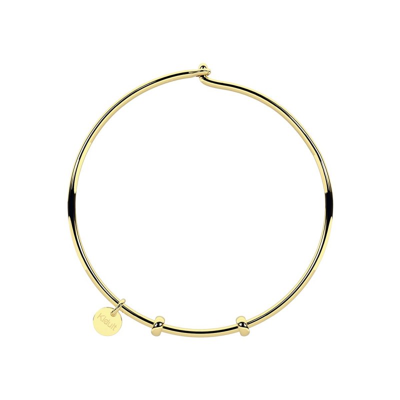 Kidult - Bracciale In Acciaio - Pvd Giallo