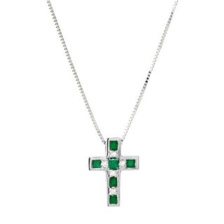 Bliss - Coll.Croce In Oro Bianco - Eleganza E Stile