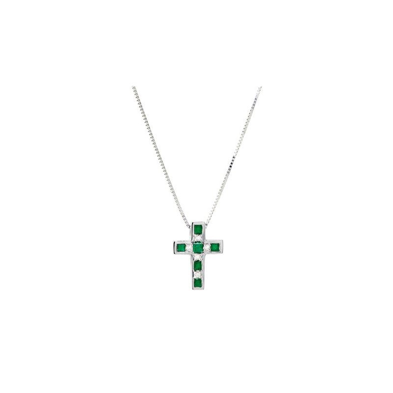 Bliss - Coll.Croce In Oro Bianco - Eleganza E Stile