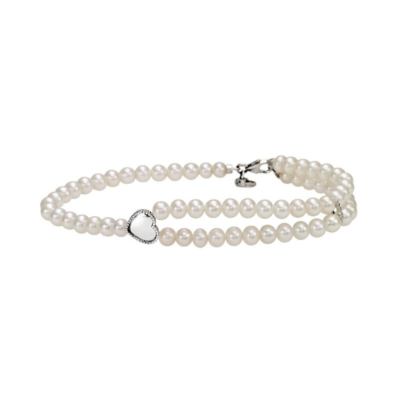 Bliss - Bracciale In Oro Bianco - Bianco