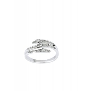 Bliss - Anello Via Lattea - Oro Bianco - Diamante