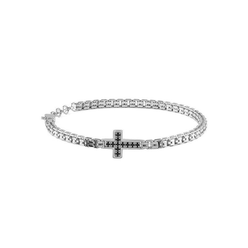 Bliss - Bracciale In Oro Bianco - Diamante