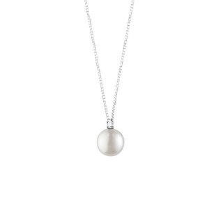 Bliss - Collierino In Oro Bianco - Diamante - Paradise