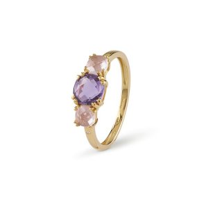Bliss - Anello Candy - Oro Giallo - Diamante