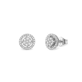 Bliss - Orecchini Bl Caresse - Oro Bianco - Diamante