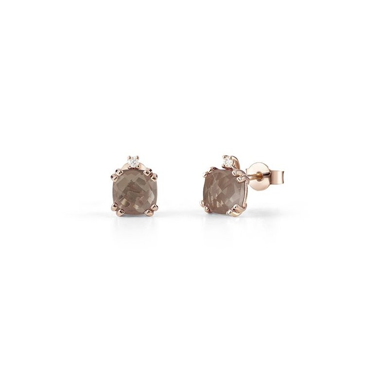 Bliss - Orecchini Candy - Oro Rosa - Diamante