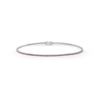 Bliss - Bracciale In Oro Bianco - Rubino