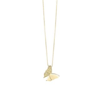Bliss - Collierino In Oro Giallo - Zaffiro