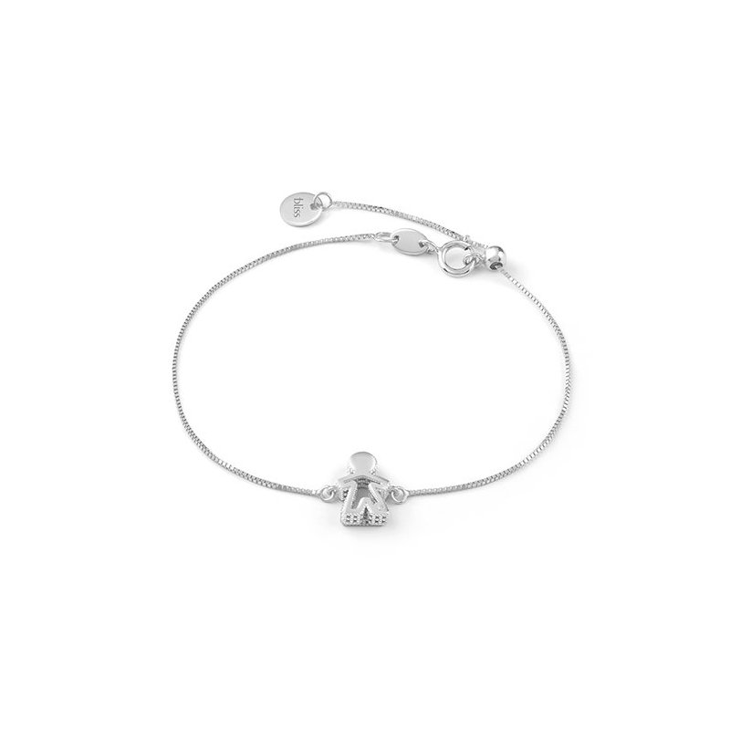 Bliss - Bracciale In Oro Bianco - Diamante