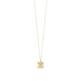 Bliss - Collierino Oro Giallo - Diamante Rotondo