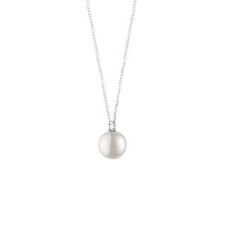 Bliss - Collierino In Oro Bianco - Diamante