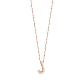 Bliss - Collierino In Oro Rose - Diamante Rotondo