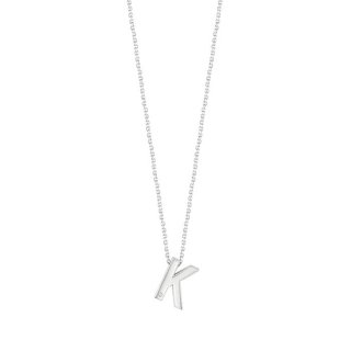 Bliss - Collierino In Oro Bianco - Diamante Rotondo