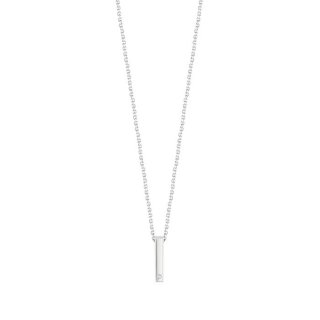 Bliss - Collierino In Oro Bianco - Diamante