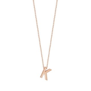 Bliss - Collierino In Oro Rosa - Diamante Rotondo