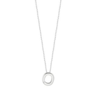 Bliss - Collierino In Oro Bianco - Diamante