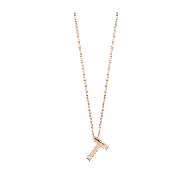 Bliss - Collierino In Oro Rosa - Rotondo - Gh