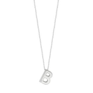 Bliss - Collierino In Oro Bianco - Diamante Rotondo