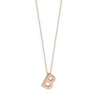 Bliss - Collierino In Oro Rosa - Diamante Rotondo