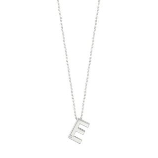 Bliss - Collierino In Oro Bianco - Diamante Rotondo