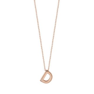 Bliss - Collierino In Oro Rosa - Diamante Rotondo