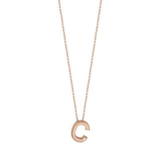 Bliss - Collierino In Oro Rosa - Diamante Rotondo