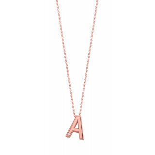 Bliss - Collierino In Oro Rose - Diamante Rotondo