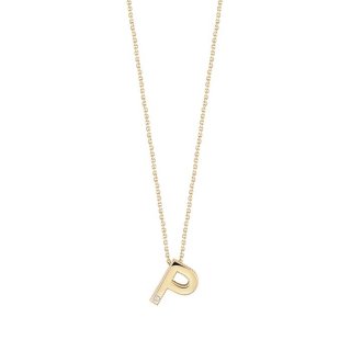 Bliss - Collierino In Oro Giallo - Diamante Rotondo