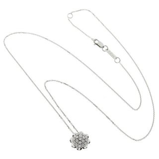 Bliss - Collierino In Oro Bianco - Diamante Rotondo