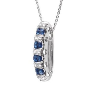 Bliss - Collier Bl Cabaret - Oro Bianco - Diamante
