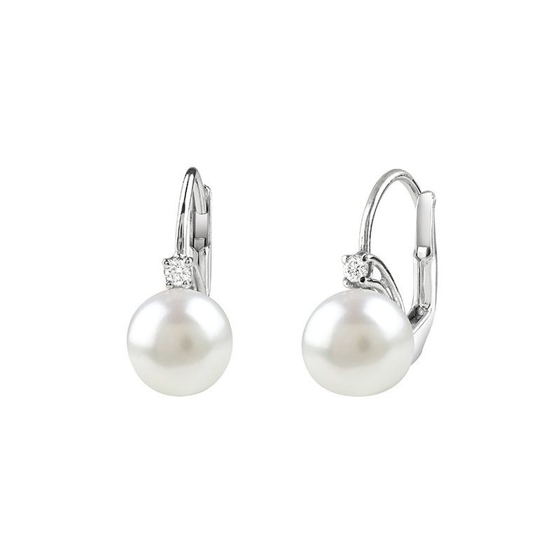 Bliss - Orecchini In Oro Bianco - Diamante - Bl Prime