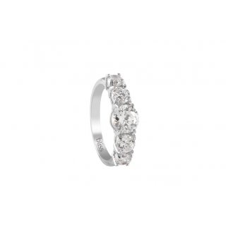 Bliss - Anello Argento - Diamante - Pietre Sintetiche