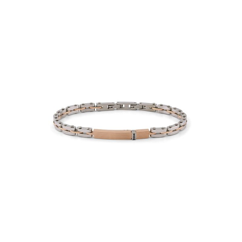Bliss - Bracciale In Argento - Diamante Nero