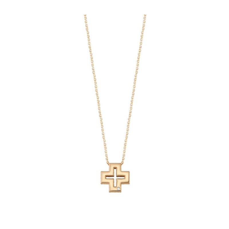 Bliss - Collierino In Oro Giallo - Diamante