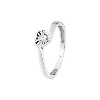 Bliss - Anello Bl Lumina - Oro Bianco - Diamante