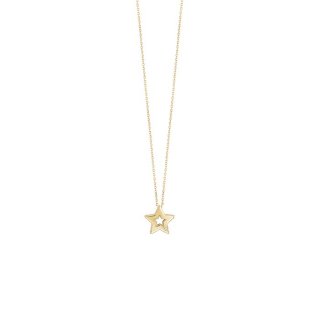 Bliss - Collierino In Oro Giallo - Diamante