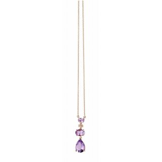 Bliss - Collierino In Oro Rosa - Diamante