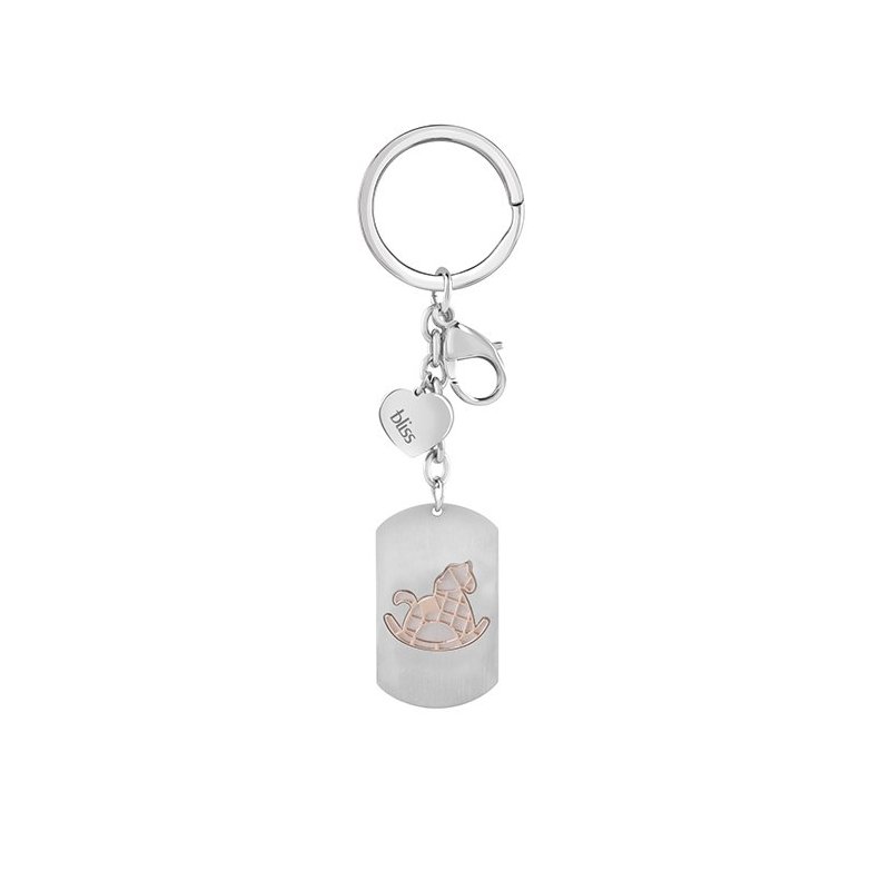 Bliss - Portachiavi In Argento - Elegante Design