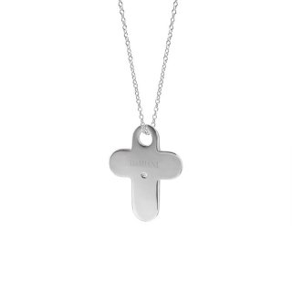 Damiani - Collierino My First - Argento - Diamante