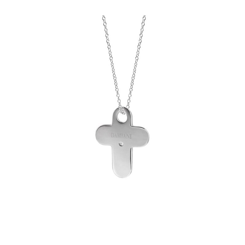Damiani - Collierino My First - Argento - Diamante