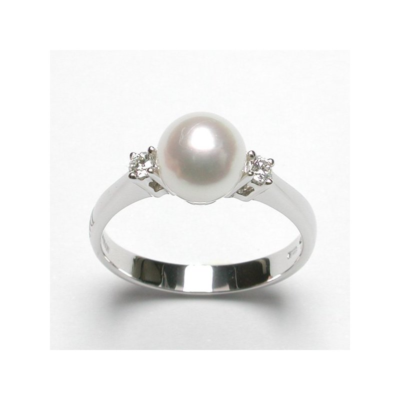 Damiani - Anello In Oro Bianco - Diamante Rotondo