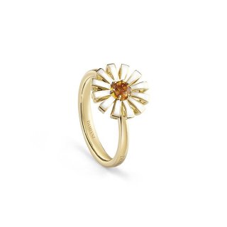 Damiani - Anello Margherita - Oro Giallo - Semiprezioso