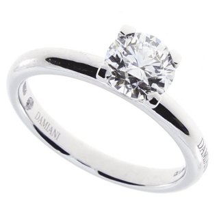 Damiani - Anello Luce New - Oro Bianco - Diamante