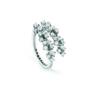 Damiani - Anello Mimosa Flexi - Oro Bianco - Diamante
