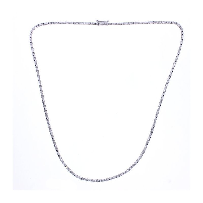 Damiani - Collana Timeless Classico - Oro Bianco - Diamante