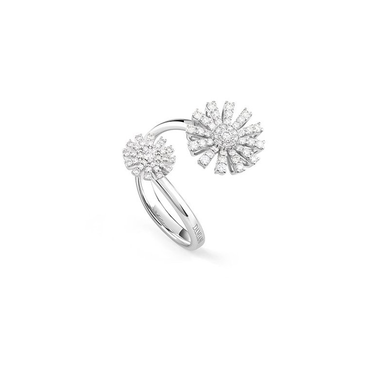 Damiani - Anello Margherita - Oro Bianco - Diamante