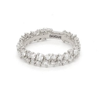 Damiani - Anello Mimosa - Oro Bianco - Diamante