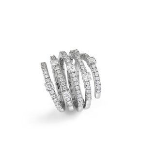 Damiani - Anello Notte Di San Lorenzo - Oro Bianco - Diamante